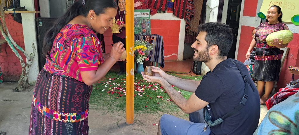 Un sostenitore di CEFA ha visitato il progetto del Guatemala per il quale raccogliamo fondi con le bomboniere solidali